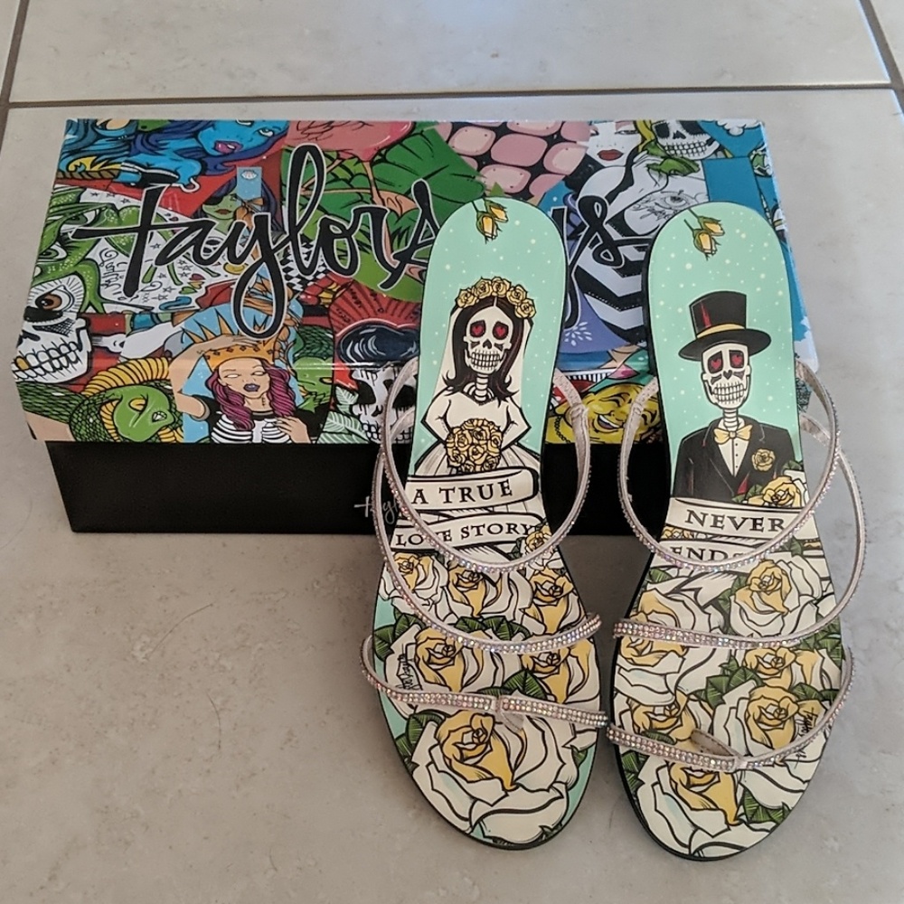 Taylor Says Wedding Sandals